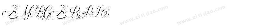 AMRGARBI (2)字体转换